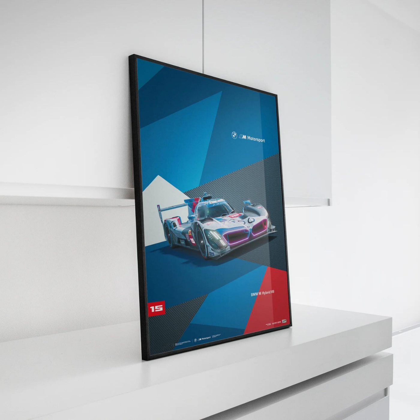 BMW M Hybrid V8 | 2024 World Endurance Championship | Collector’s Edition BMW Poster | Frame Included