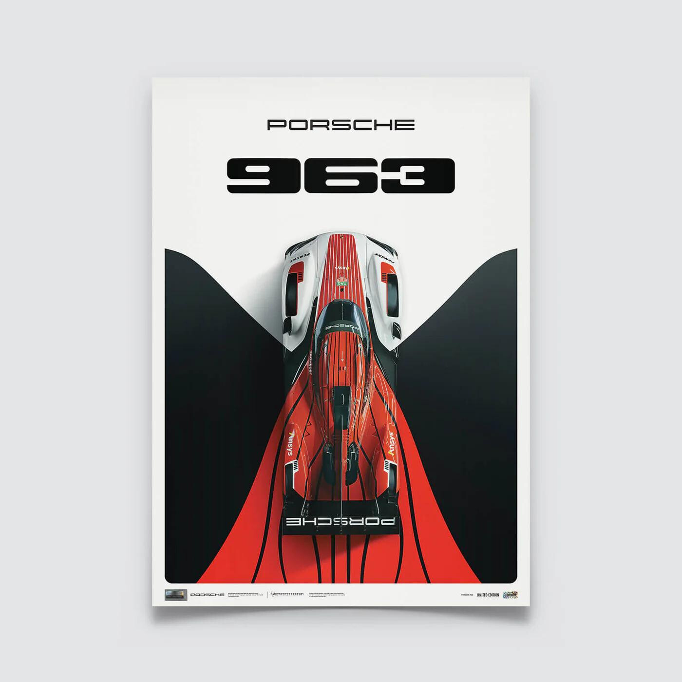 Porsche 963 | 2024 | Porsche Poster | Frame Included