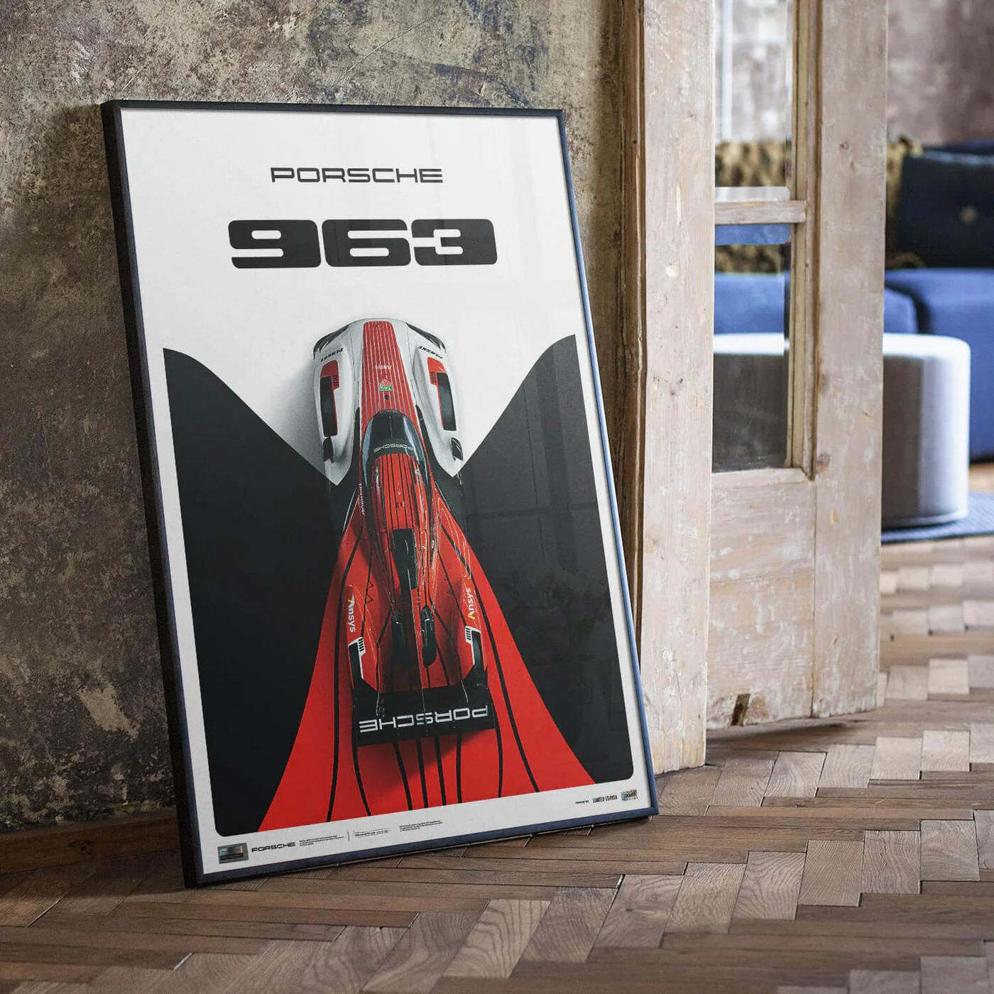 Porsche 963 | 2024 | Porsche Poster | Frame Included